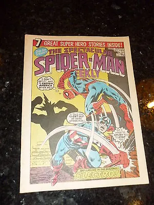 Buy THE SPECTACULAR SPIDER-MAN WEEKLY COMIC - No 343 - Date 03/10/1979 - UK Comic • 9.99£