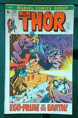 Buy Thor (Vol 1) # 202 Very Fine (VFN) Price VARIANT RS003 Marvel Comics BRONZE AGE • 21.74£