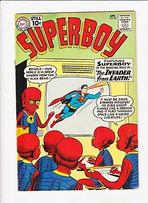 Buy SUPERBOY 88 Superman SILVER Age 1960 DC COMIC   Invader From Earth MARTIAN COVER • 23.99£