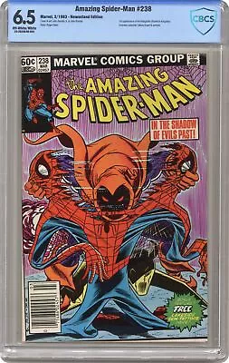 Buy Amazing Spider-Man #238A.N CBCS 6.5 Newsstand 1983 23-2928A4B-002 1st Hobgoblin • 241.14£