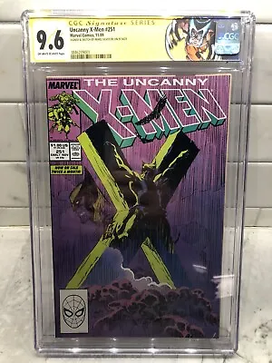 Buy X-Men 251 🔥CGC 9.6🔥Signed & Sketched By Marc Silvestri🔥Rare🔥 • 1,143.31£