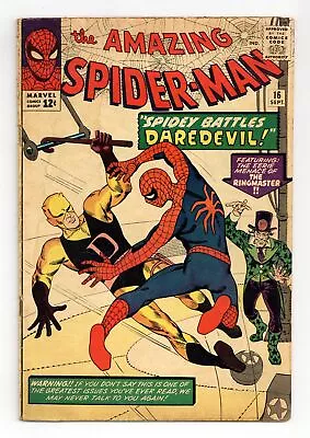Buy Amazing Spider-Man #16 GD 2.0 1964 • 276.21£