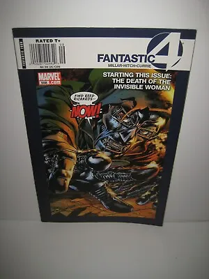 Buy Fantastic Four # 558 First Cameo Old Man Logan Marvel 2008 NEWSSTAND Variant HTF • 31.53£