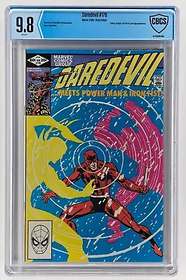 Buy Daredevil #178 (1982) Elektra, Kingpin, Iron Fist, & Luke Cage App- CBCS 9.8 • 91.94£