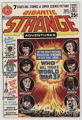 Buy Strange Adventures 226 DC 1970 VF Joe Kubert Adam Strange WWIII Nuclear War • 10.61£