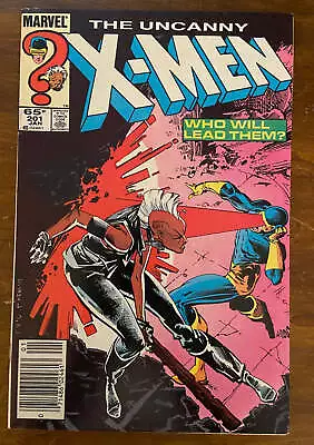 Buy UNCANNY X-MEN #201 (Marvel, 1963) F-VF Cyclops Vs Storm • 15.81£