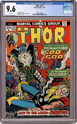 Buy Thor #217 CGC 9.6 1973 4356153009 • 138.84£