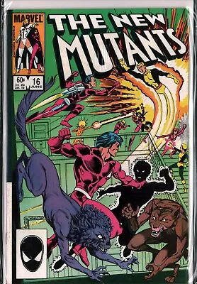 Buy The NEW MUTANTS #16 KEY 1st Appearance WARPATH (1983) Marvel VF+/NM (8.5/9.0) • 9.60£