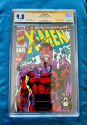 Buy 9.8 CGC SIGNED Chris Claremont X-MEN 1 Magneto Jim Lee Art Wolverine Uncanny 266 • 179.89£