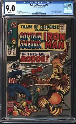 Buy Marvel Tales Of Suspense 94 10/67 CGC 9.0 White Pages • 544.95£