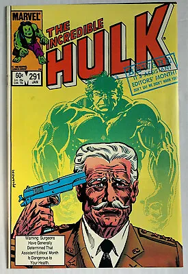 Buy 1983 Marvel Comics The Incredible Hulk #291 • 10£