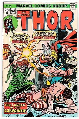 Buy Thor #235 May 1975 Vf/nm 9.0 Marvel Comics 1st App Kamo Tharnn The Possessor • 15.85£