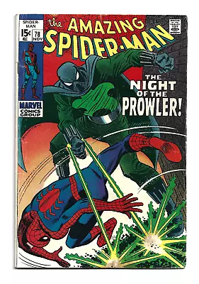 Buy Amazing Spider-man #78, FN - 5.5. First Appearance Of Prowler (Hobie Brown) • 128.08£