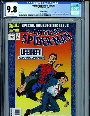 Buy Amazing Spider-man #388 CGC 9.8 NMMT 1994 Marvel  Amricons K37 • 229.18£