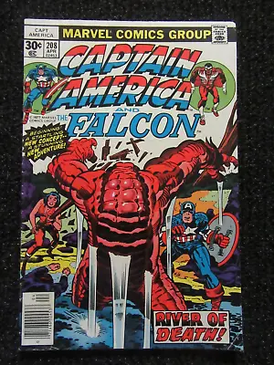 Buy Captain America #208 April 1977 1st Armin Zola!! We Combine Shipping!! • 4.74£