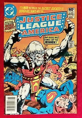 Buy 1981 Justice League Of America 196 NEWSSTAND Key 80s Superman Flash Batman • 6.74£