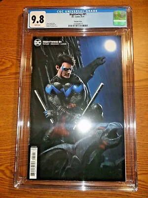 Buy Nightwing #81 Grassetti Variant Cover CGC 9.8 NM/M 1st Heartless Batman Robin DC • 101.40£