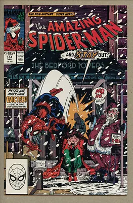 Buy Amazing Spider-Man #314, Christmas, McFarlane • 7.23£