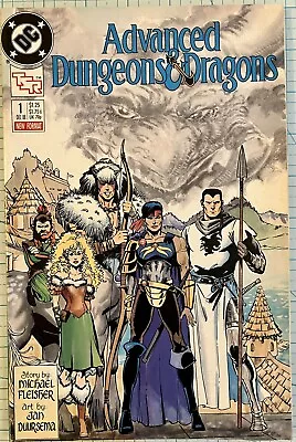 Buy Advanced Dungeons & Dragons #1 NM Jan Duursema Cover DC Comics 1988 TSR • 31.79£