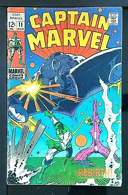 Buy Captain Marvel (Vol 1) #  11 (VG+) (Vy Gd Plus+)  RS003 Marvel Comics ORIG US • 19.49£