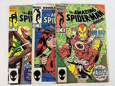 Buy Amazing Spider-Man Annual Lot Of 3 #18 19 20 (1984-86)  Marvel Comics • 7.68£