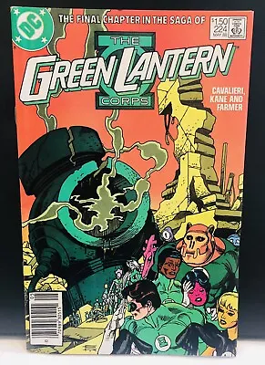 Buy GREEN LANTERN CORPS #224 Comic, Dc Comics Newsstand • 4.61£