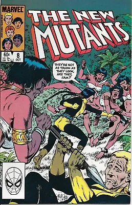 Buy New Mutants #8  Marvel Comic 1983  Grade 9.0 • 5.51£