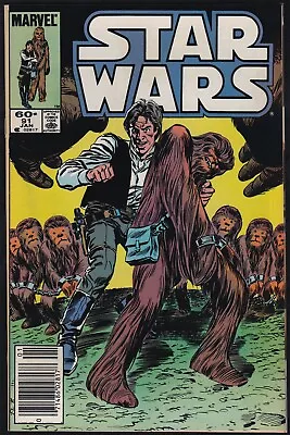 Buy Marvel Comics STAR WARS #91 Han And Chewie 1985 VF! • 7.20£