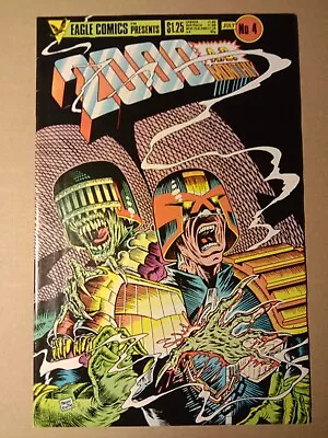 Buy 2000AD JUDGE DREDD #4  Eagle Comics May 1986. • 4.99£