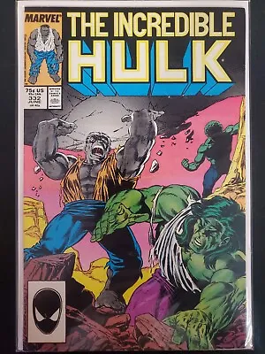 Buy The Incredible Hulk #332 Marvel 1987 FN/VF Comics • 3.12£