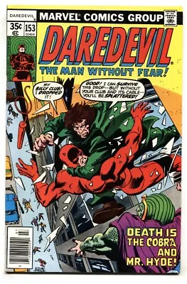 Buy Daredevil #153 1978- 1st Appearance Of Ben Urich Marvel VF • 21.07£