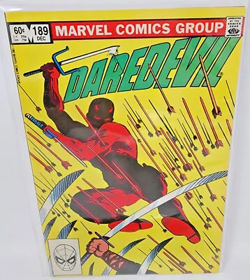 Buy Daredevil #189 Stick Death *1982* 9.2 • 9.86£