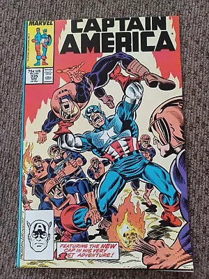 Buy Captain America Vol. 1 #335 Comic Book - 1987 - John Walker - VG • 11.87£