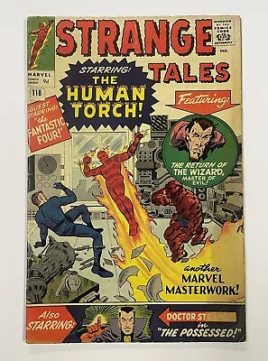 Buy Strange Tales #118. Mar 1964. Marvel. Vg+. 1st Strange Cover & Orb Of Agamotto! • 75£