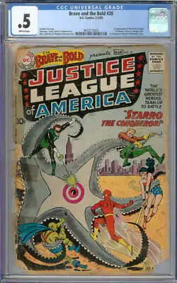 Buy Brave And The Bold #28 Cgc 0.5 Brittle Pages // 1st Appearance Of Justice League • 703.64£