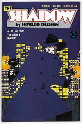Buy The Shadow #4 Of 4 DC Howard Chaykin 1986 VFN • 4.75£