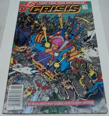 Buy CRISIS ON INFINITE EARTHS #12 (DC Comics 1986) Wally West Becomes FLASH (FN+) • 4.79£