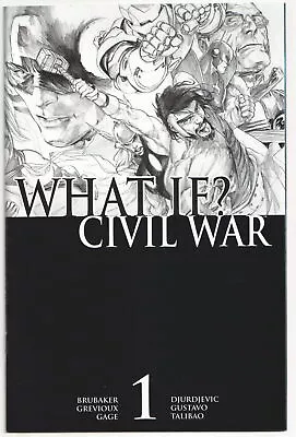 Buy What If Civil War #1 Djurdjevic Retail Sketch Variant Nm Disney Marvel Comics • 14.95£