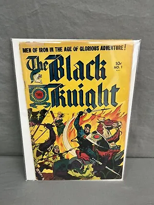 Buy The Black Knight #1 1953 Toby Press 1st Appearance • 794.43£
