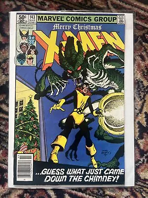 Buy Uncanny X-Men #143 (1981) FN Last John Byrne 1st N'Garai Newsstand Variant • 8£