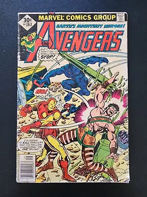 Buy Marvel Comics The Avengers #163 September 1977 George Tuska Art (rough) • 3.20£