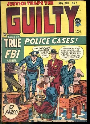 Buy Justice Traps The Guilty #7   - Prize  -FN - Comic Book • 101.71£