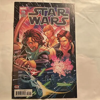 Buy Star Wars #56 By Gillen Broccardo Han Solo Luke Leia Variant A Marvel NM/M 2019 • 3.19£