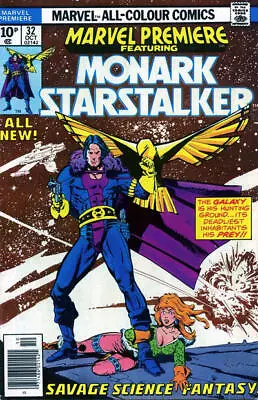 Buy Marvel Premiere (1972) #  32 UK Price (7.0-FVF) Monark Starstalker (1st Appea... • 8.10£