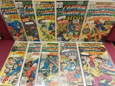 Buy Captain America 211 212 213 214 215 216 217 218 219 220 Marvel Comic Run 1977 Fn • 47.97£