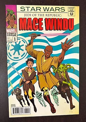 Buy STAR WARS MACE WINDU Jedi Of Republic #1 (Marvel 2017) -- Limited 1:10 VARIANT • 9.59£