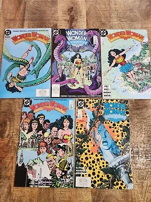 Buy Wonder Woman #28 32 36 37 38 1989-1990 DC Comics Lot Of 5 VF/NM 9.0 • 23.98£