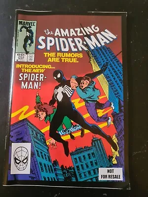 Buy Marvel Amazing Spider-Man #252 NOT FOR RESALE Promo Mini Comic 1ST Black Costume • 25.03£