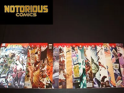 Buy Avengers 675-690 Complete No Surrender 1-16 Comic Lot Set Marvel (679 2nd Print) • 63.07£