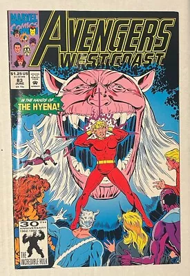 Buy Avengers West Coast #83 1992 Marvel Comic Book • 1.59£